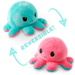 teeturtle plush mini reversible octopus