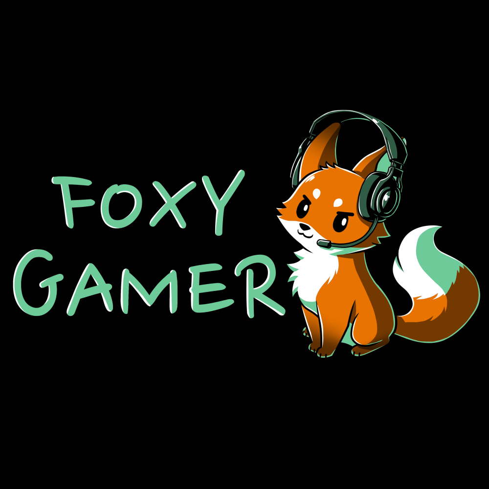 Foxy Gamer | Funny, cute & nerdy shirts - TeeTurtle