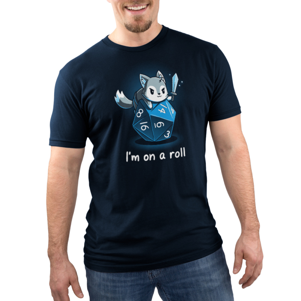 I M On A Roll Funny Cute Nerdy Shirts Teeturtle