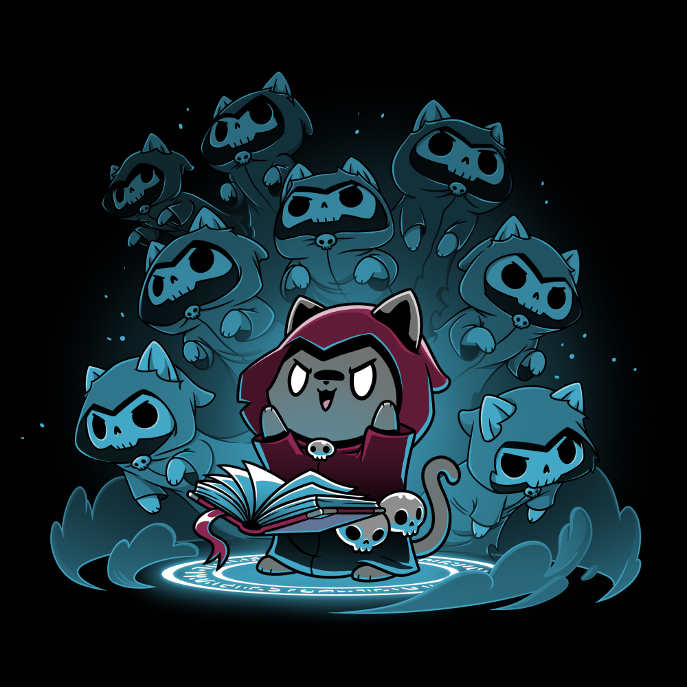 necromancer cat shirt