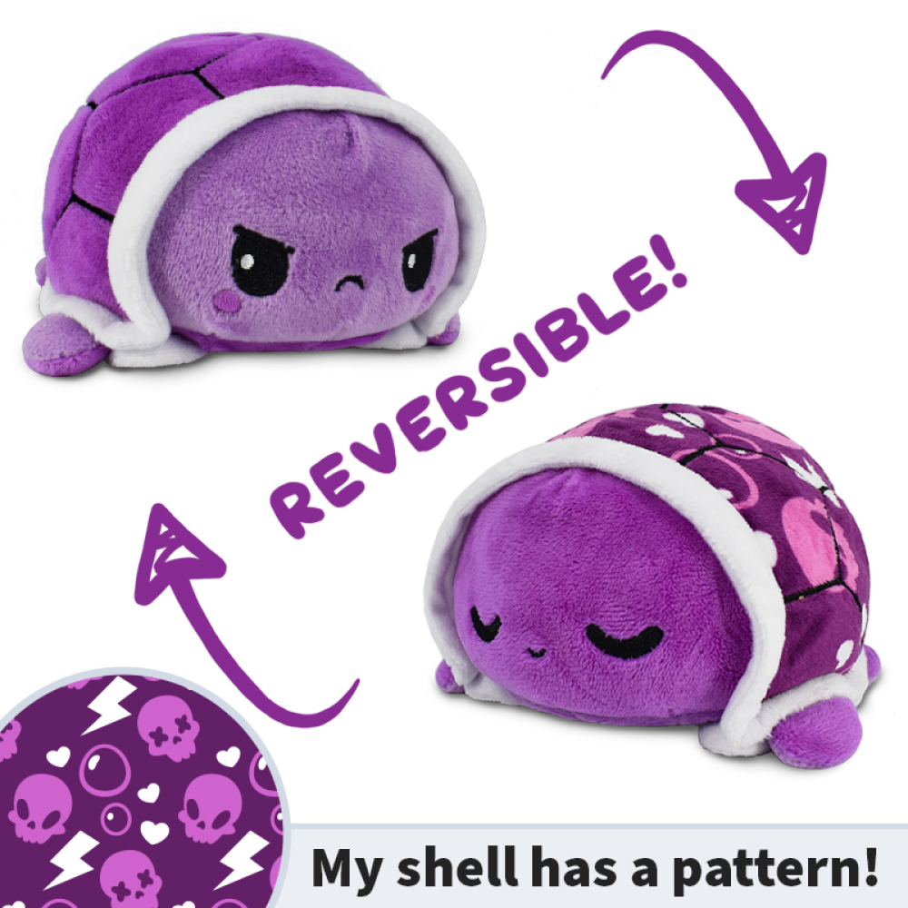 reversible turtle plush