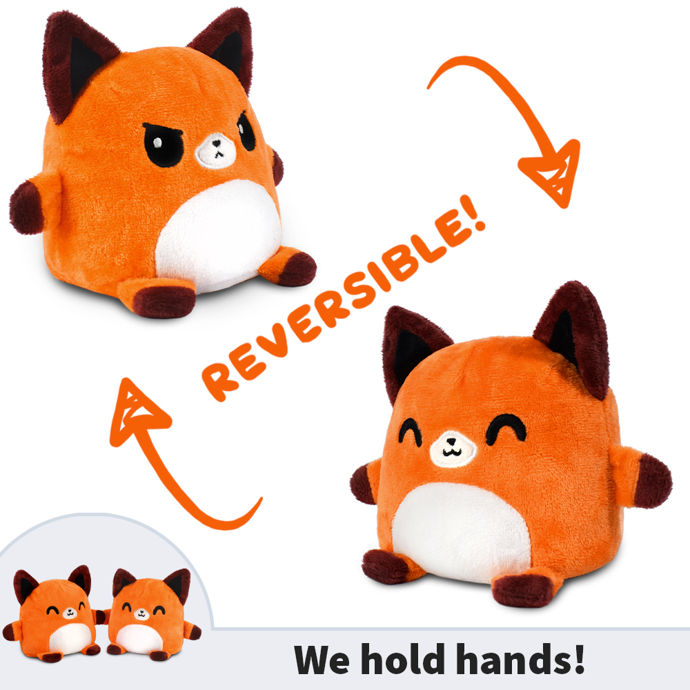 fox reversible plush