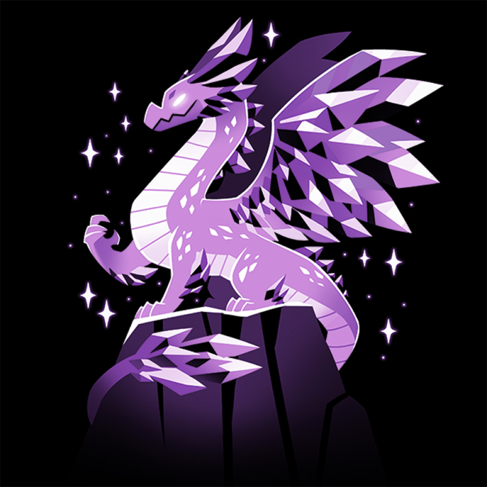 Crystal Dragon | Funny, cute, & nerdy t-shirts - TeeTurtle