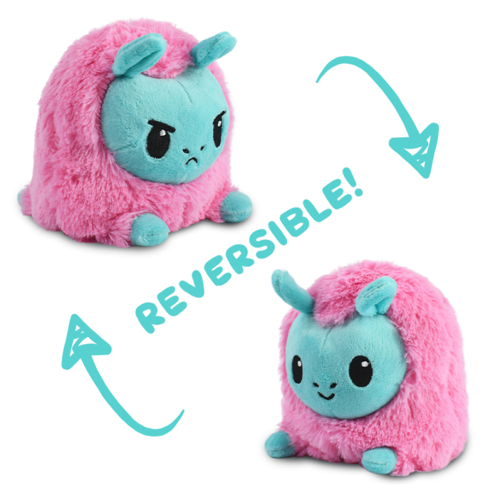 reversible llama plush