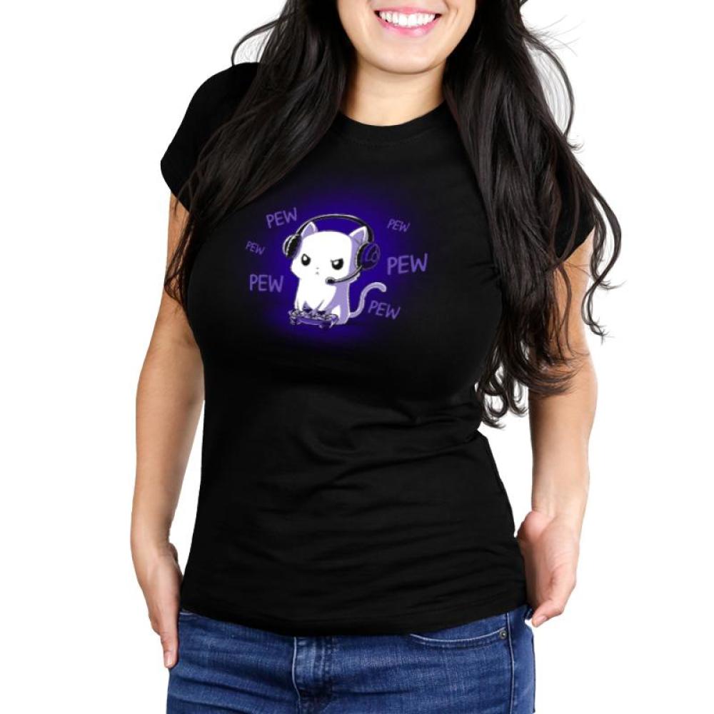 pew pew kitty shirt